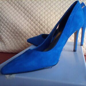 Marc Fisher, Dark Blue Suede 7.5M